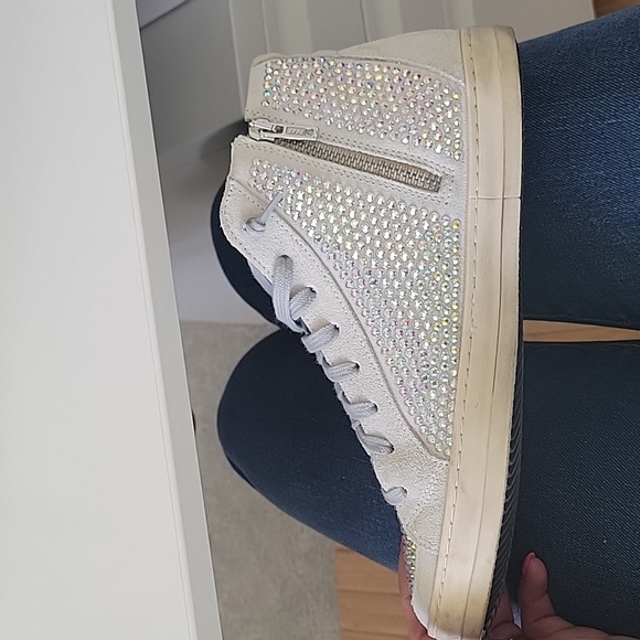 P448 | Skate Strass Sparkle Sneaker - Picture 8 of 10